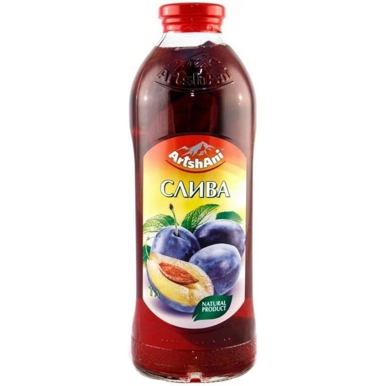 Компот Аршани слива ст/б 1л