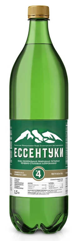 Вода Ессентуки №4 1,5л