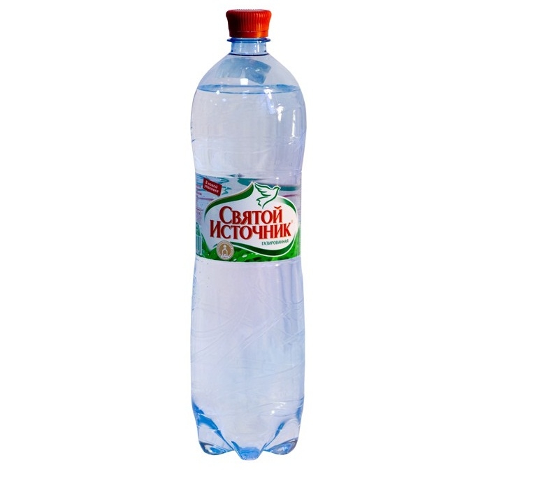 Вода Святой источник газ 1,5л