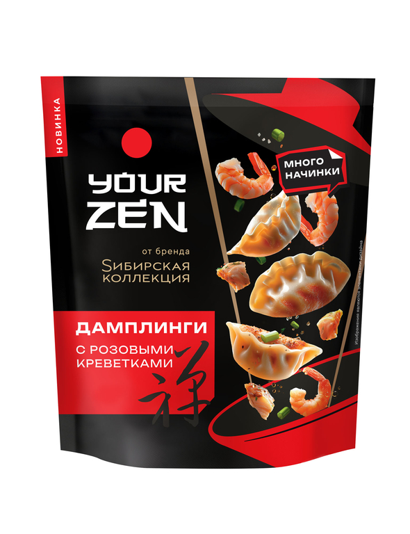 СК Дамплинг Юрзен с розовыми креветками 270г