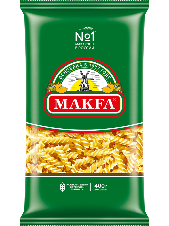 Макар изд Макфа спирали 400г