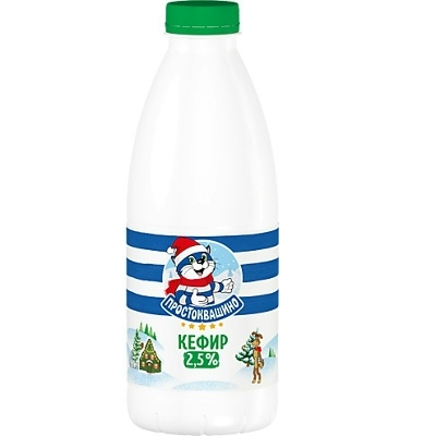 БЗМЖ Кефир Простоквашино 2,5% 930г