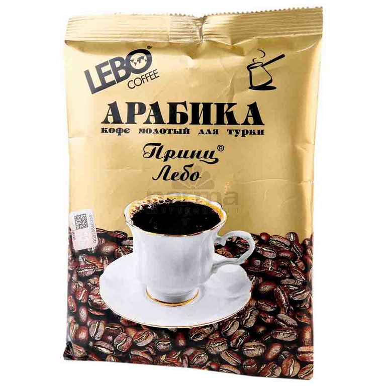 Кофе Принц Лебо молотый м/уп 100г