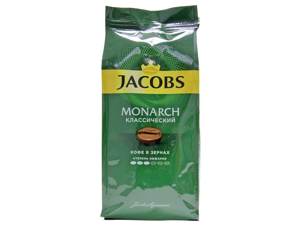 Кофе Якобс Монарх Классический зерно 230г