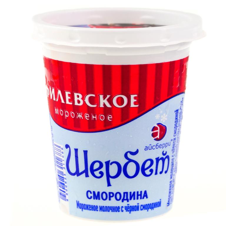Морож Айсберри Шербет ст мол с черн 80г