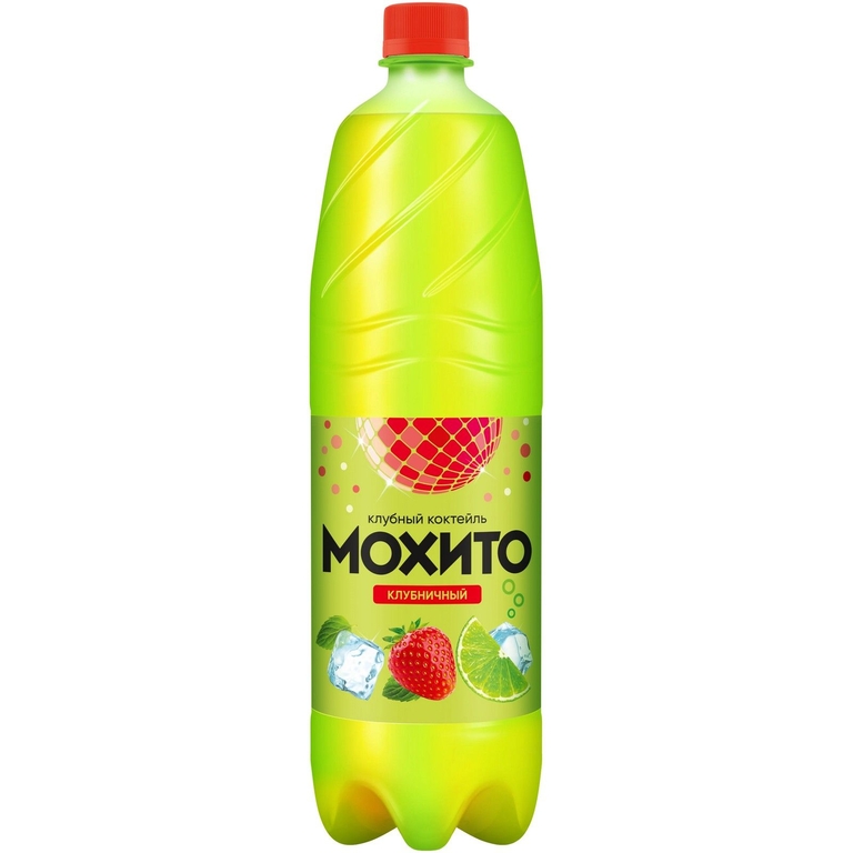Напиток Мохито Клубничный 0,5л