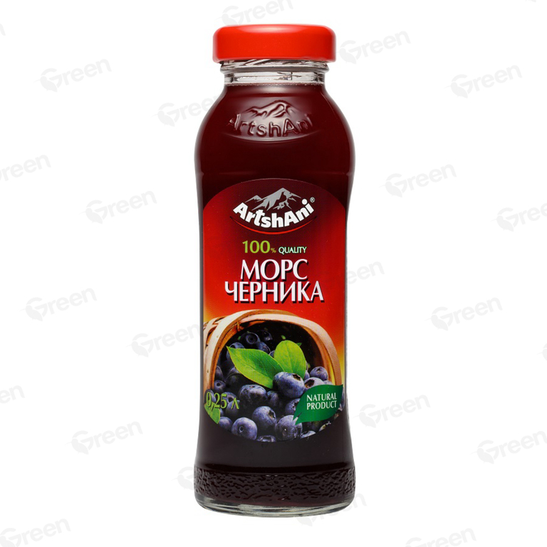 Компот Аршани черника ст/б 1л