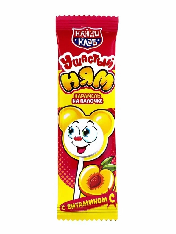 Канди Клаб Ушастый Ням карамель на пал.8г